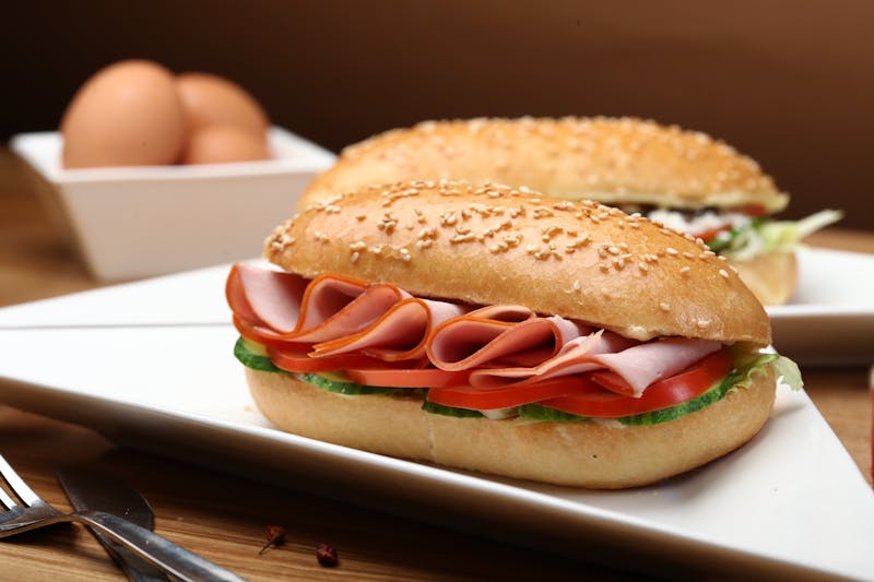 Smoked turkey breast sandwich from 4 rivers